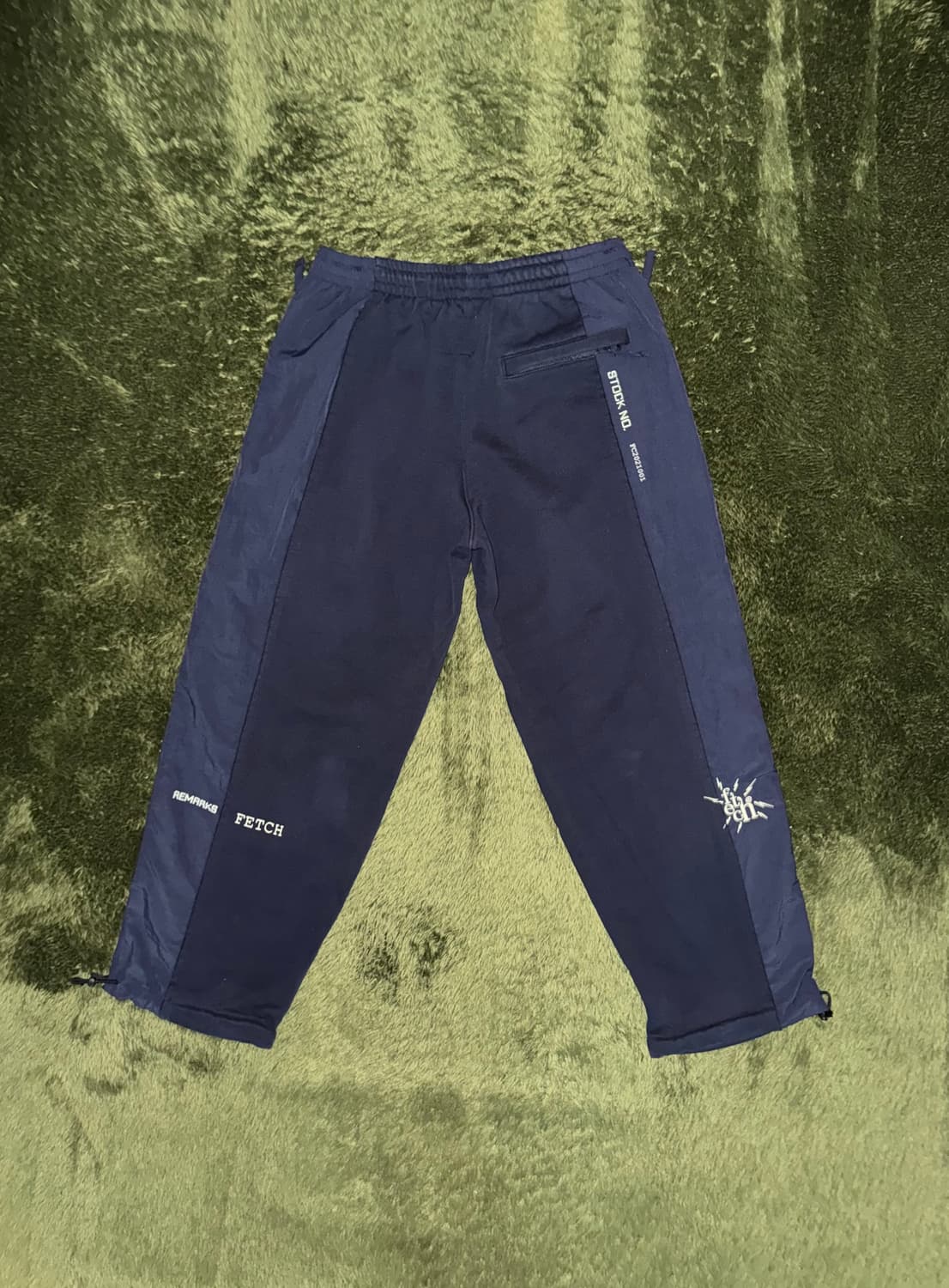 [L] Fetch 페치 선데이 패널 믹스 스웻 팬츠 네이비 상품이미지7