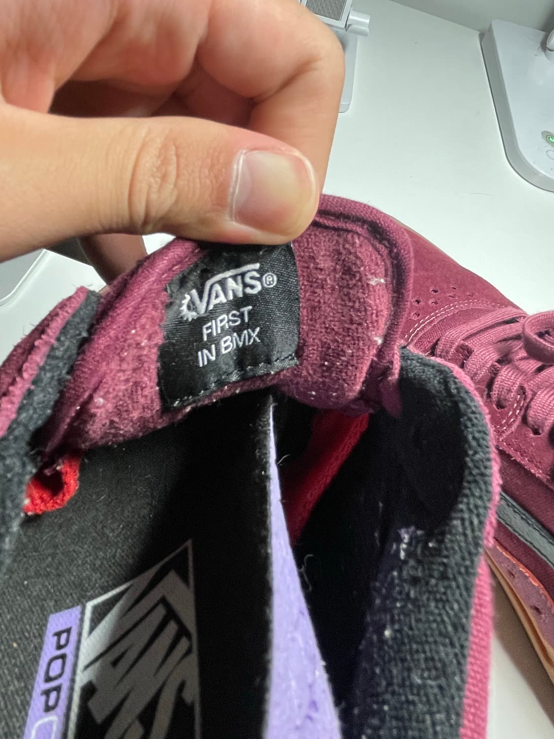 반스 버건디 보드화  bmx style 114 280 상품이미지5