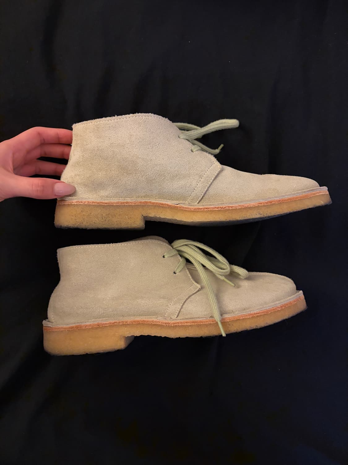 그라더스 blucher 17 suede ecru 상품이미지4