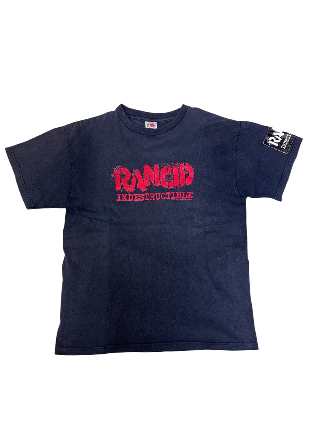 빈티지 00s 랜시드 RANCID INDESTRUCTIBLE 티셔츠 L 상품이미지1