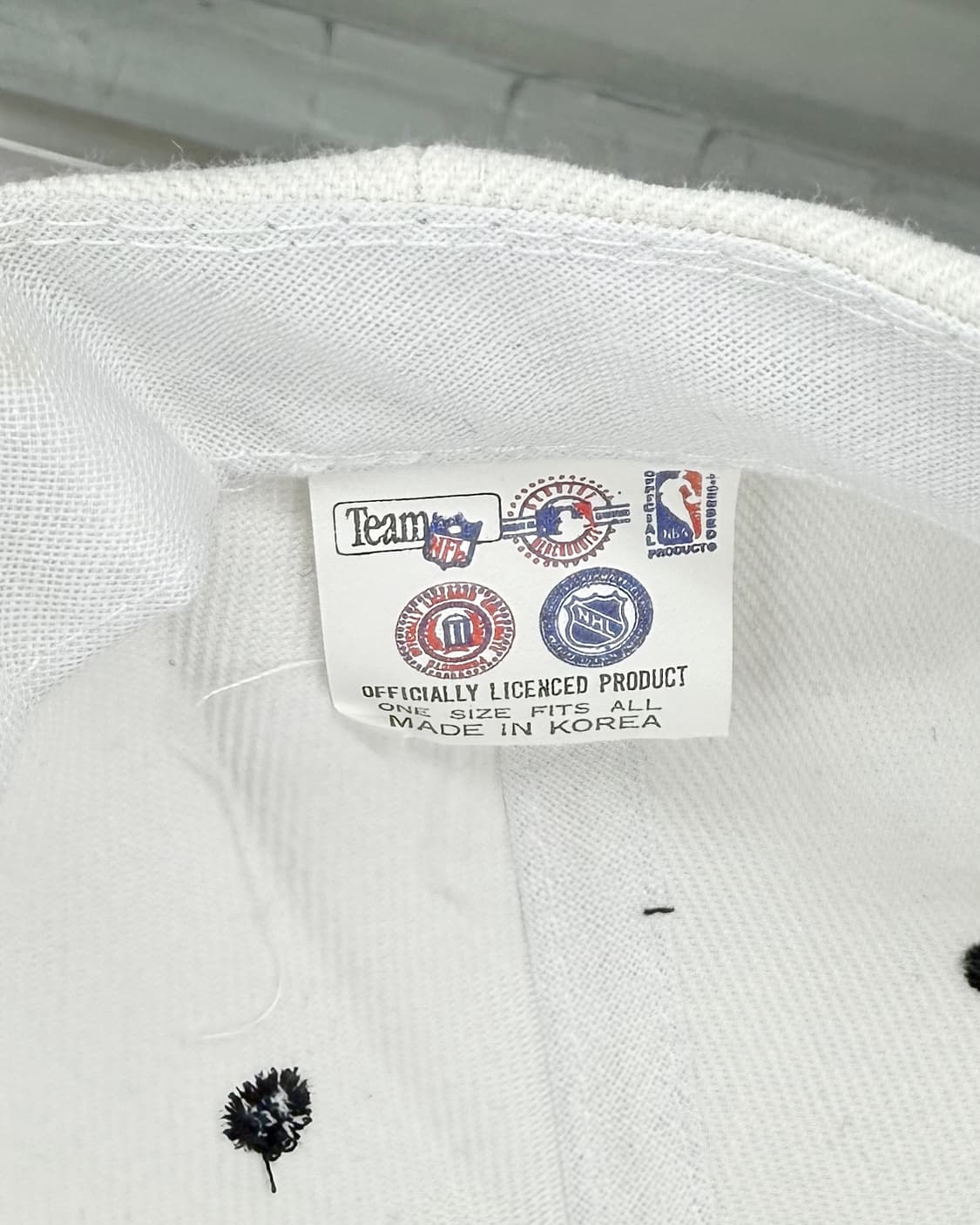 (데드스탁) MLB 프로 스페셜티스 90s 화이트 삭스 스냅백 상품이미지7