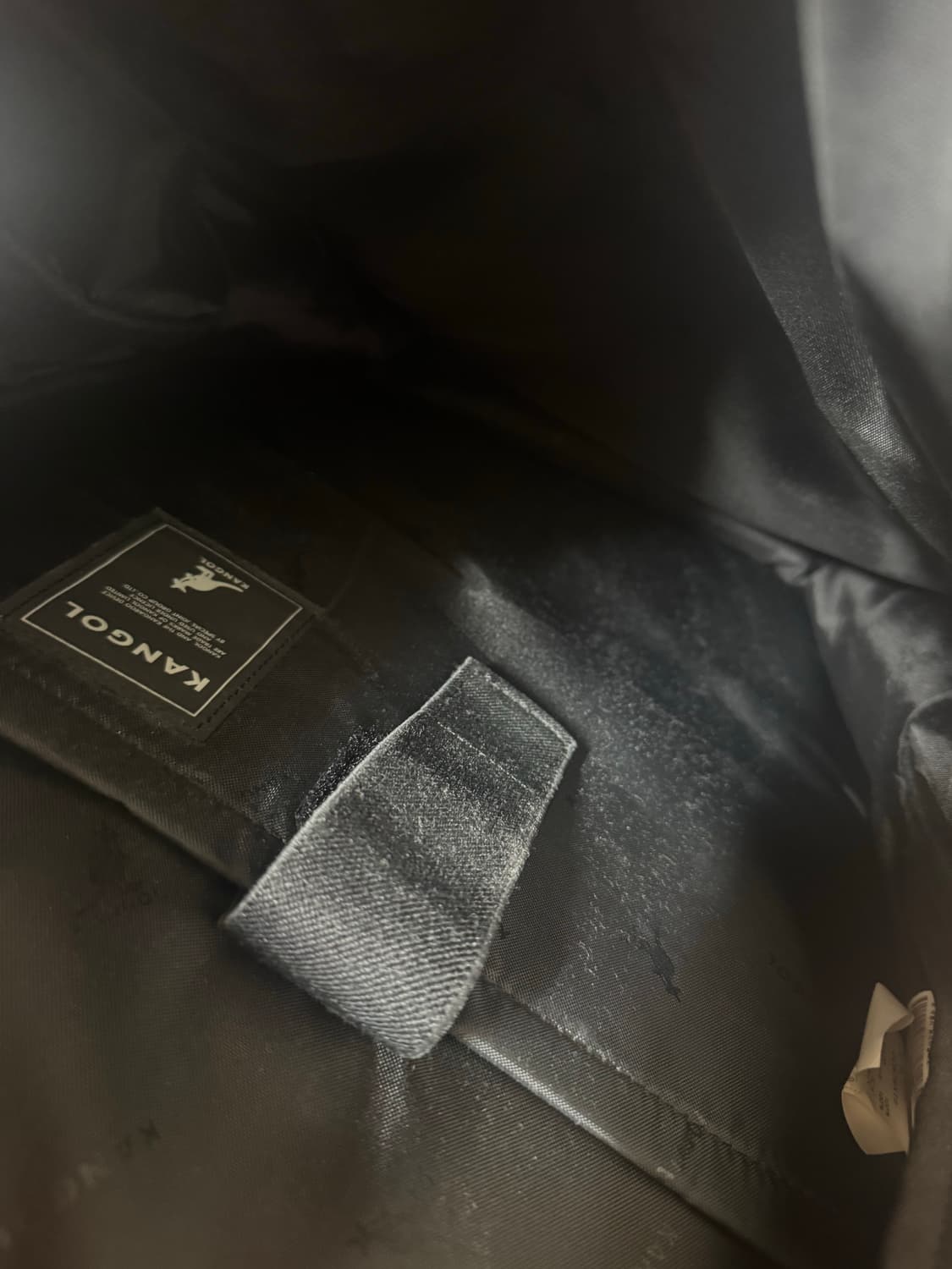 캉골 블랙 백팩 상품이미지3