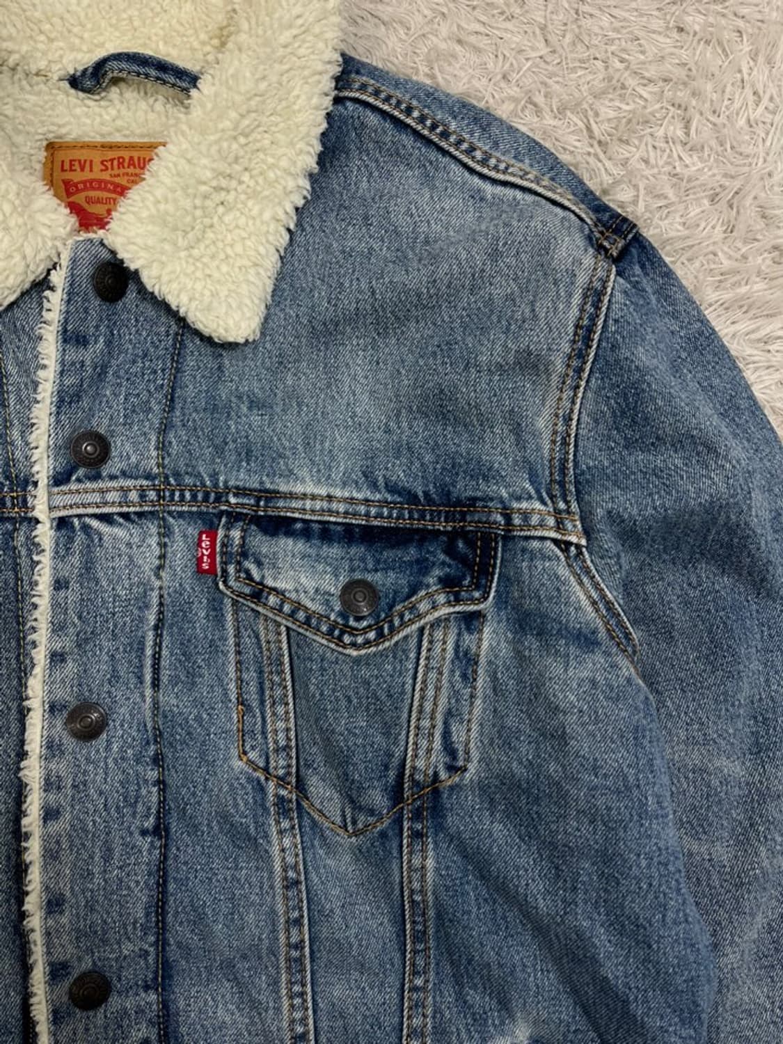 리바이스 쉐르파 데님 자켓/#2841 상품이미지2