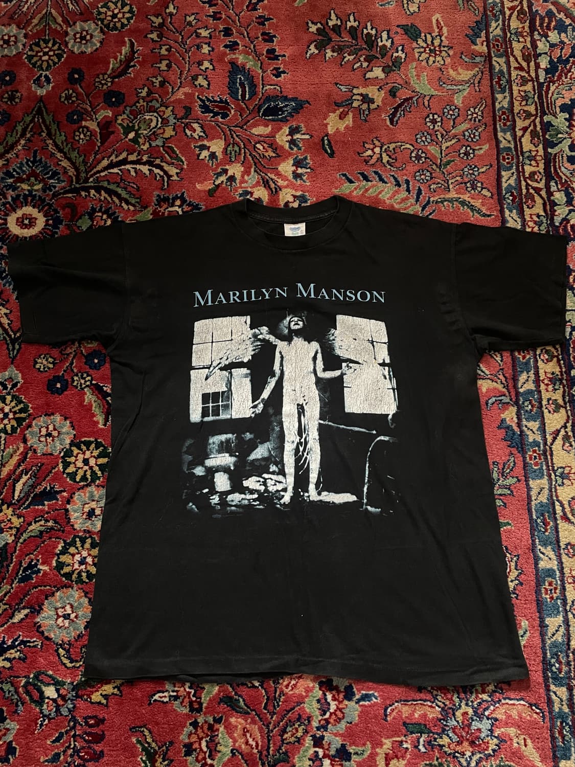 1996 90s Marilyn Manson Antichrist Shirt 상품이미지1