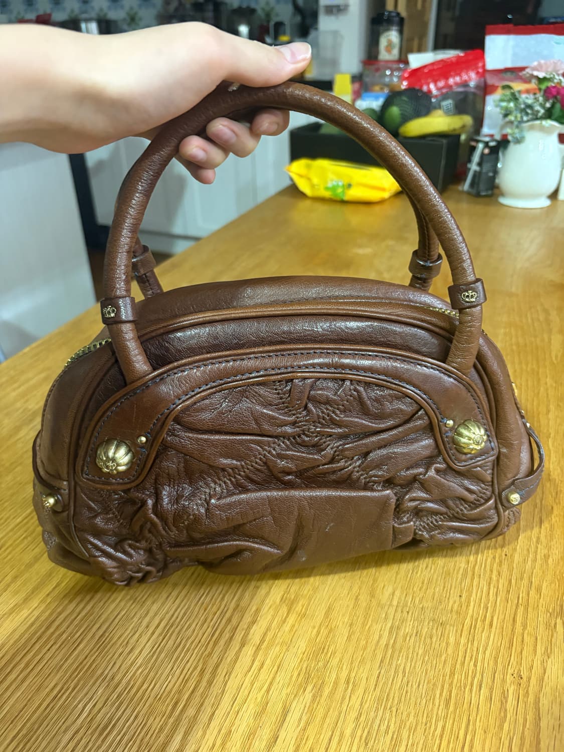 쥬시꾸뛰르 양가죽 가방 상품이미지2