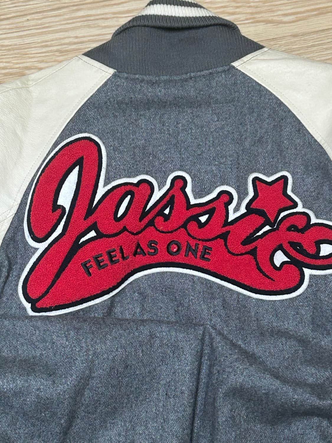 [Y2K/빈티지] 제시(Jassie) 오리지널 올드스쿨 바시티 자켓 상품이미지2