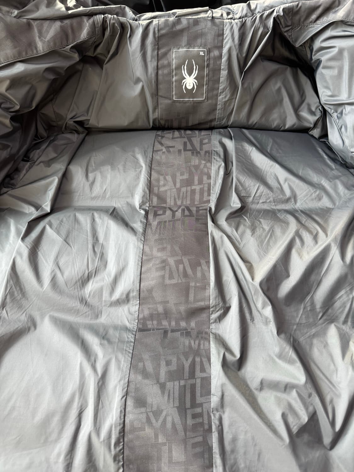 스파이더 패딩(자카드 패턴 후드 다운) 상품이미지3