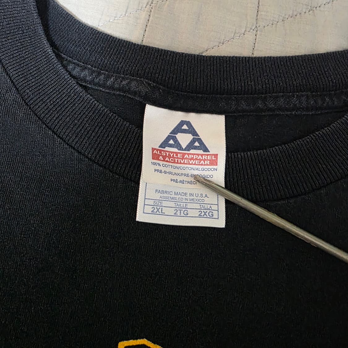 [2XL] 00s 빈티지 웨스트 코스트 차퍼스 패러디 스컬 롱슬리브 상품이미지8