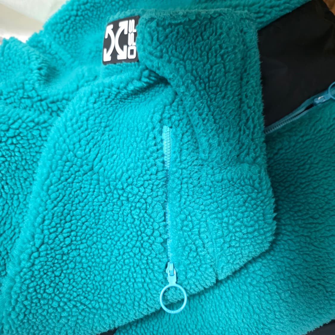 오프화이트 오버사이즈 플리스 자켓 상품이미지10