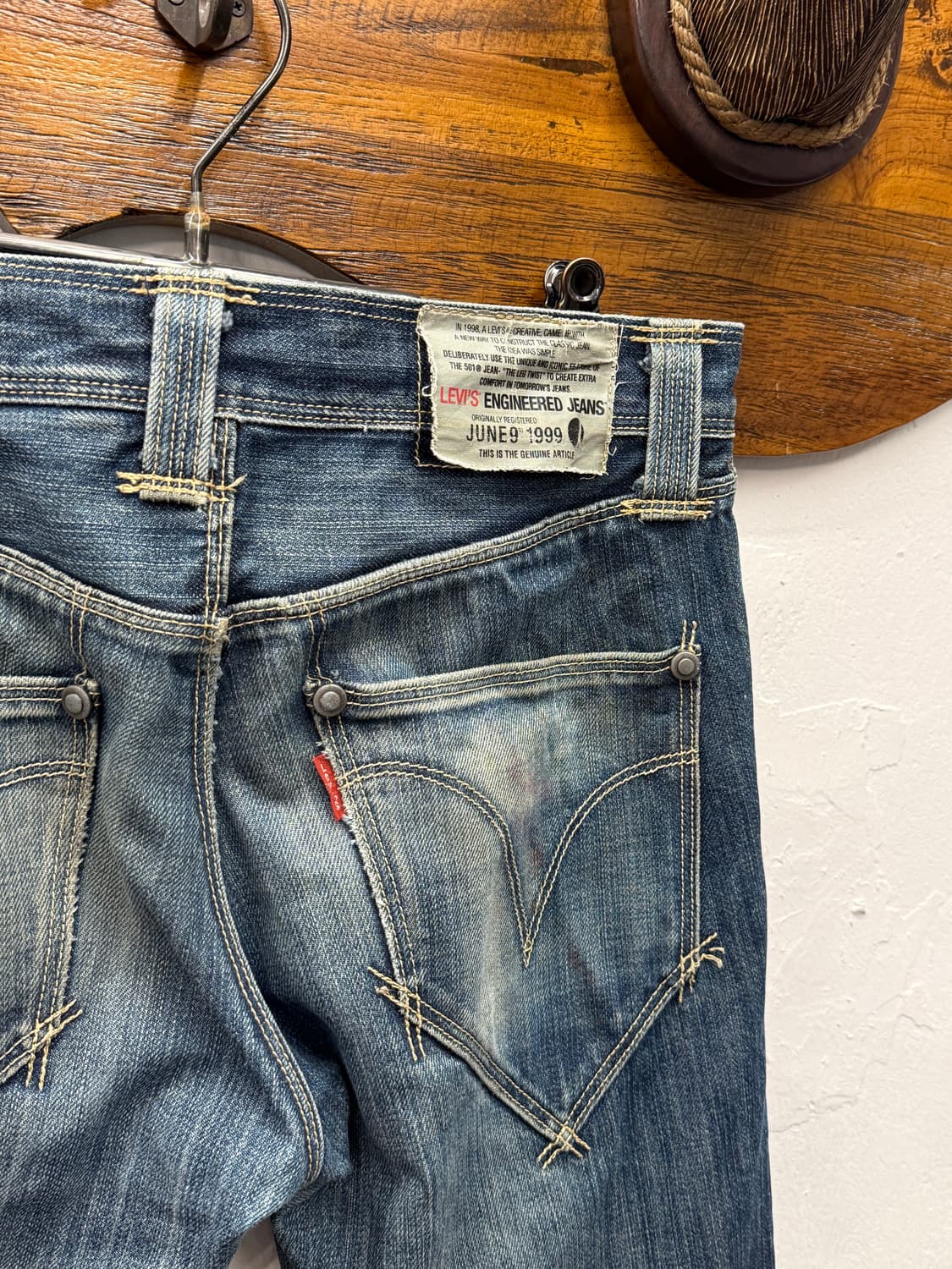 Levi's Engineered Jeans Slim Denim Pants 상품이미지3