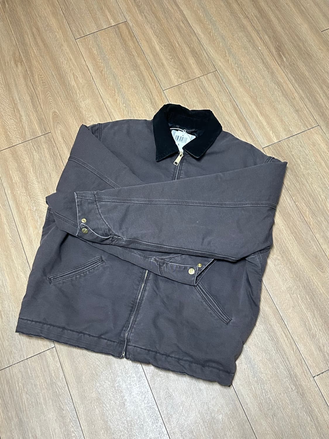 L) 칼하트 OG 디트로이트 자켓 토바코 상품이미지2