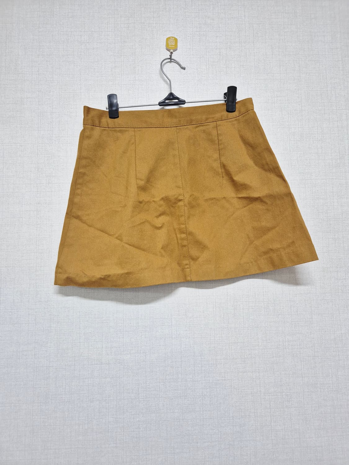 브라운 A라인 미니스커트 상품이미지2