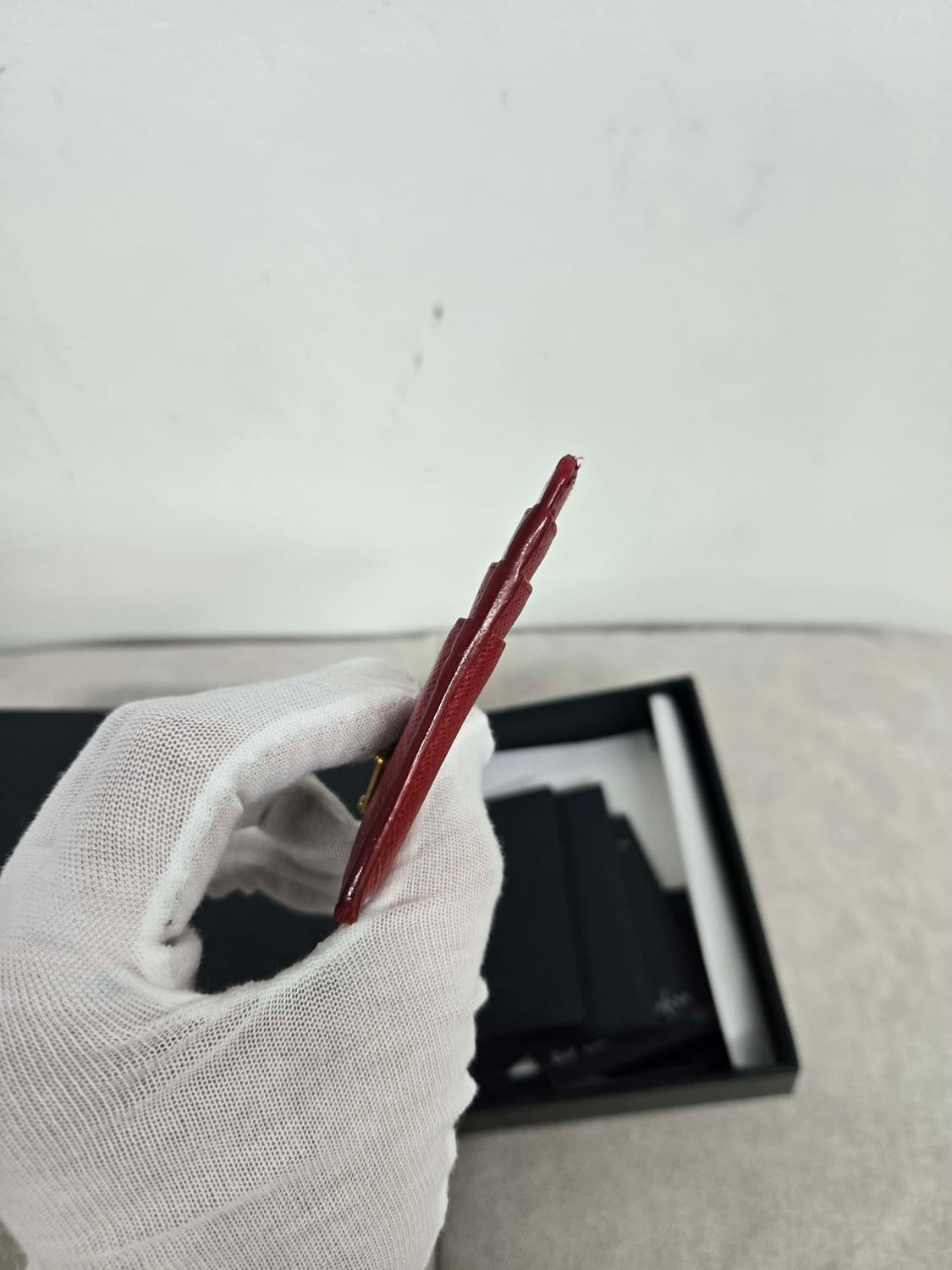 [보증서 정품] 프라다 사피아노 카드지갑 상품이미지4