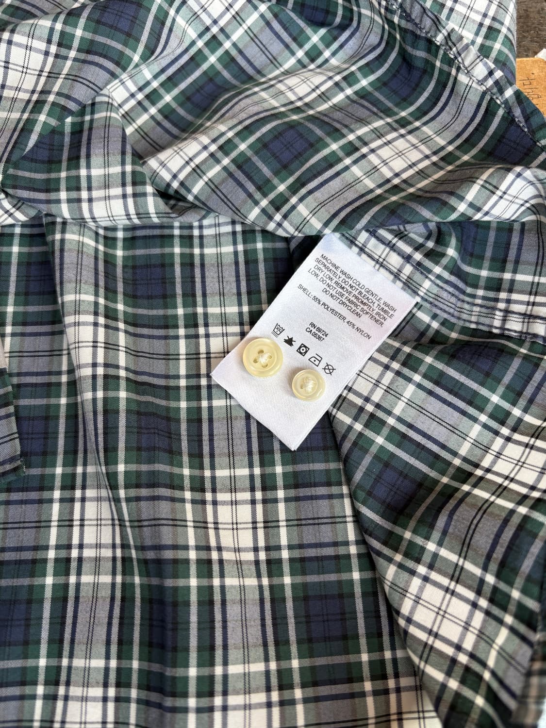 컬럼비아 체크 셔츠 상품이미지6