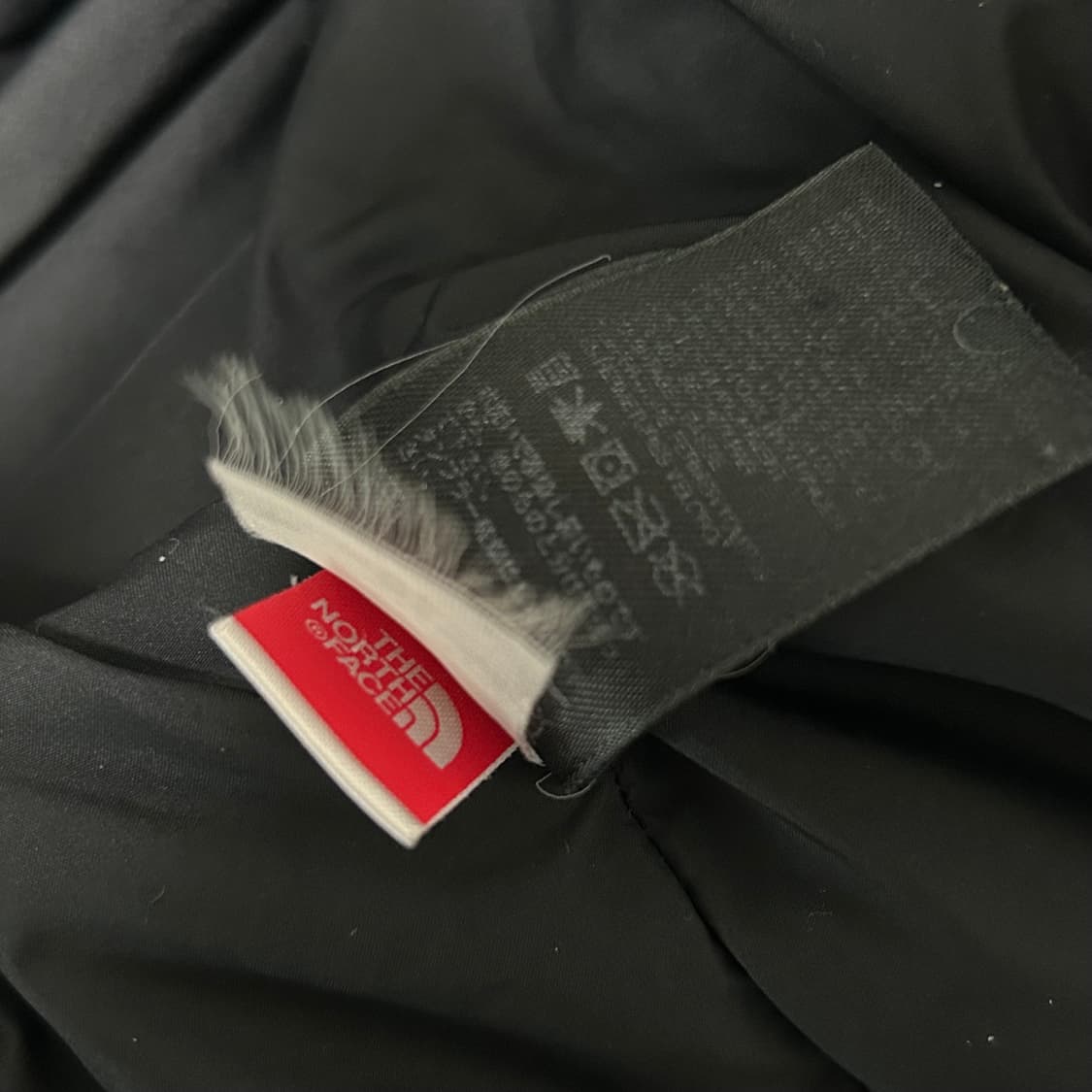 노스페이스 550 구스다운 패딩 조끼 베스트 블랙 M  상품이미지7