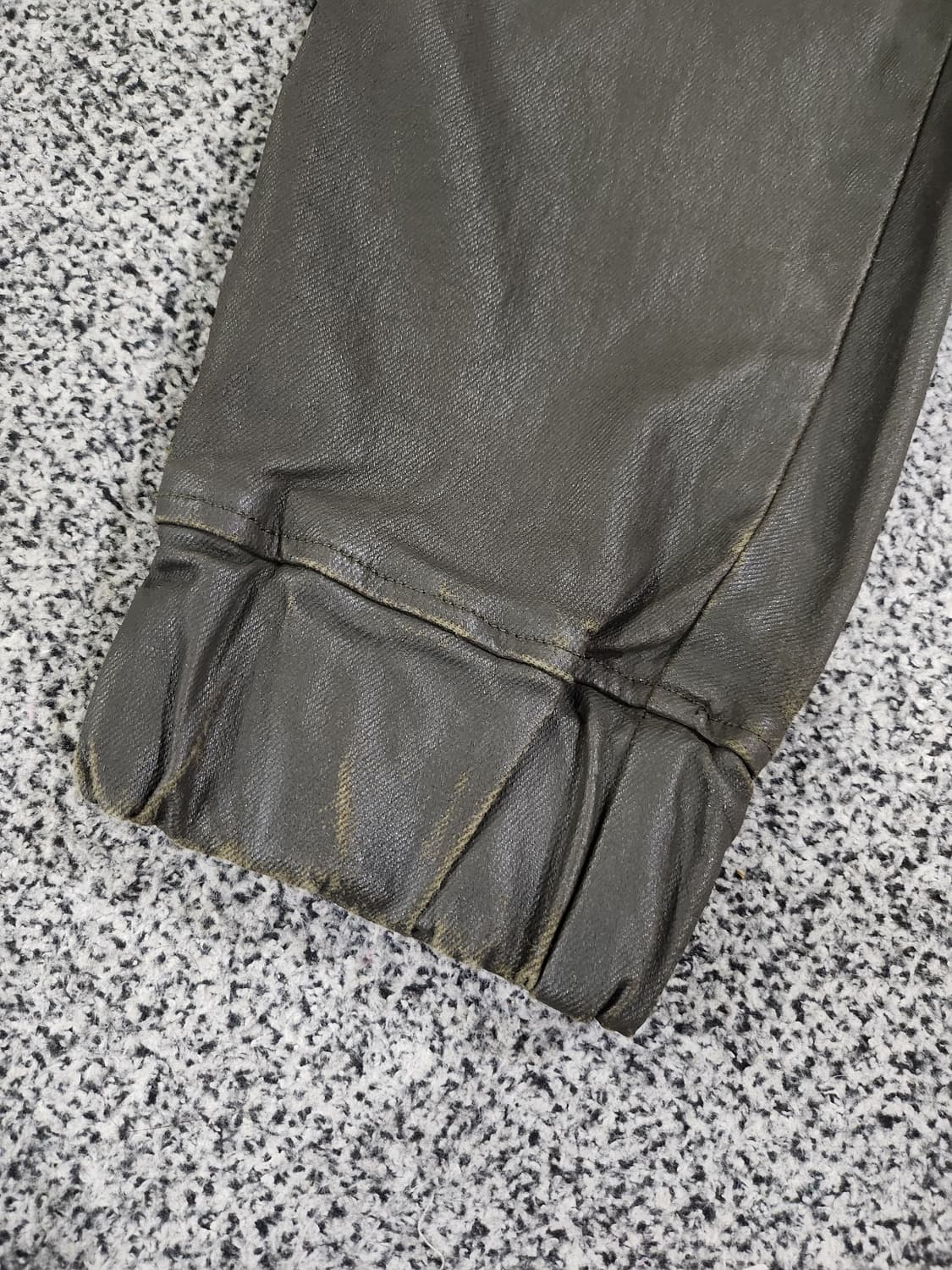 *유니크한 빈티지 코팅 조거 팬츠 (33-34) 상품이미지5