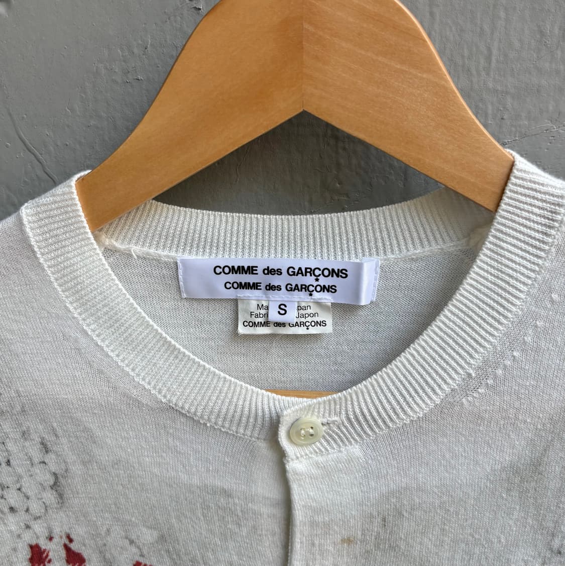 꼼데가르송 트롱프뢰유 가디건 상품이미지4