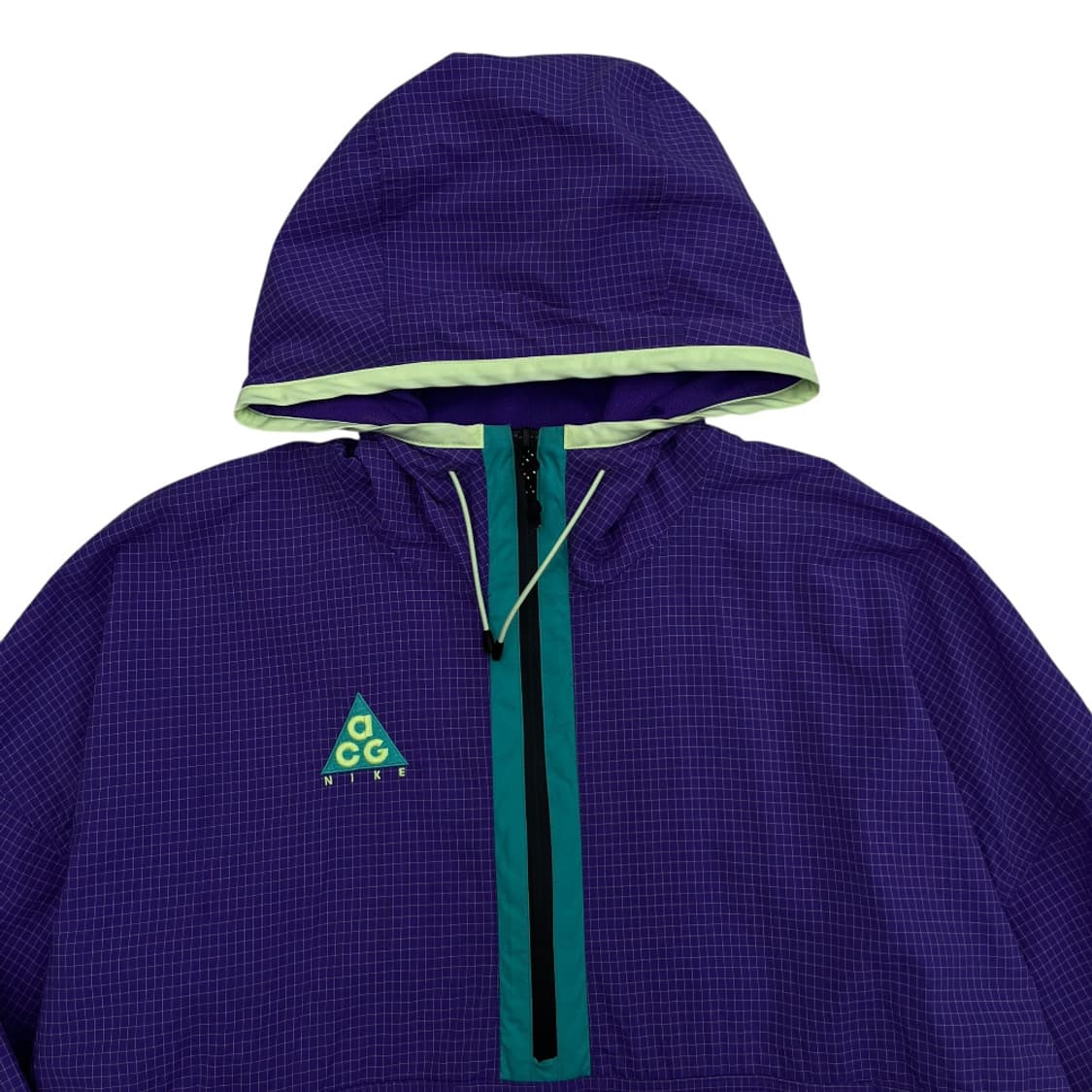나이키 ACG 로고 퍼플 후드 바람막이 XL 상품이미지6
