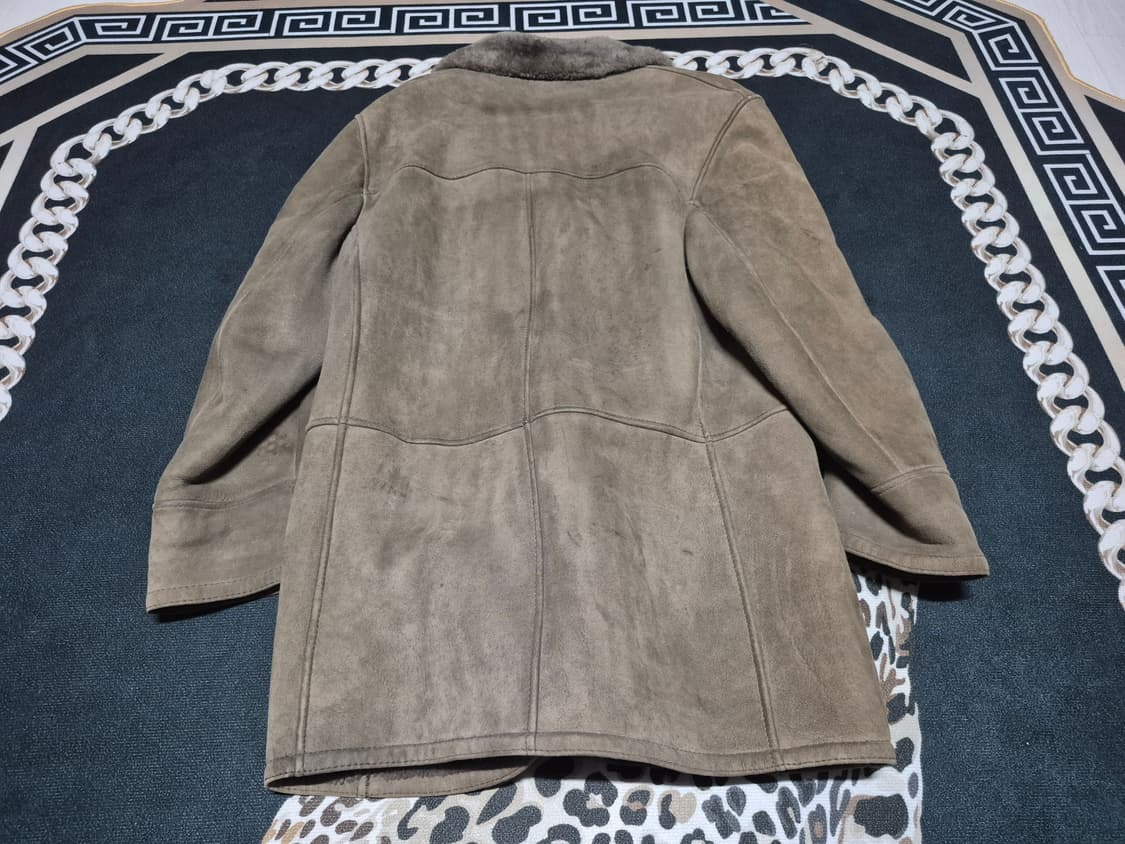 90's 입 생 로랑 옴므 무스탕 코트 자켓 L 상품이미지4