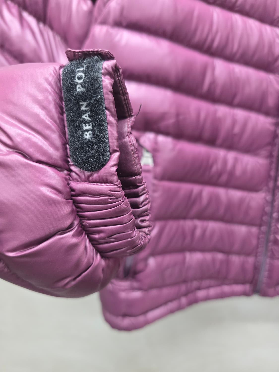 빈폴 경량 패딩 105 버건디 상품이미지2