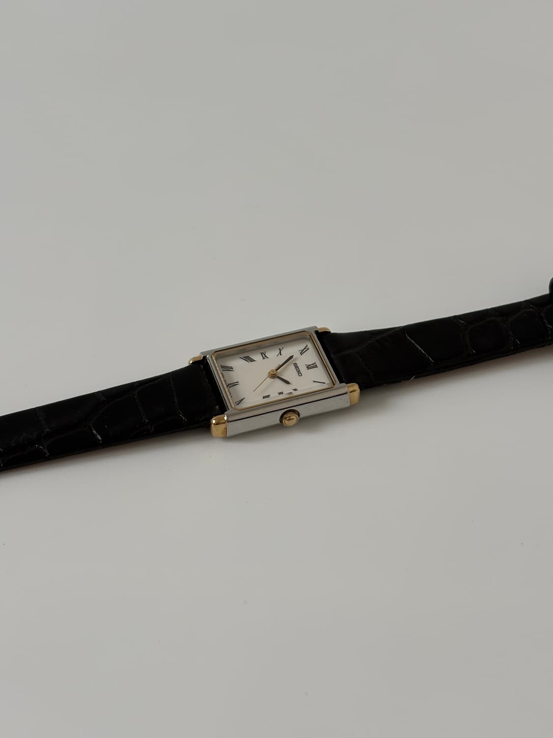 1980s Roman Index Tank Ladies Quartz 상품이미지5