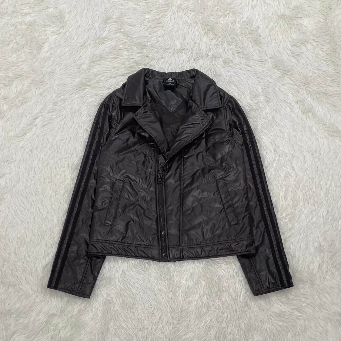 아디다스 라이더 패디드 자켓 다크브라운 상품이미지3