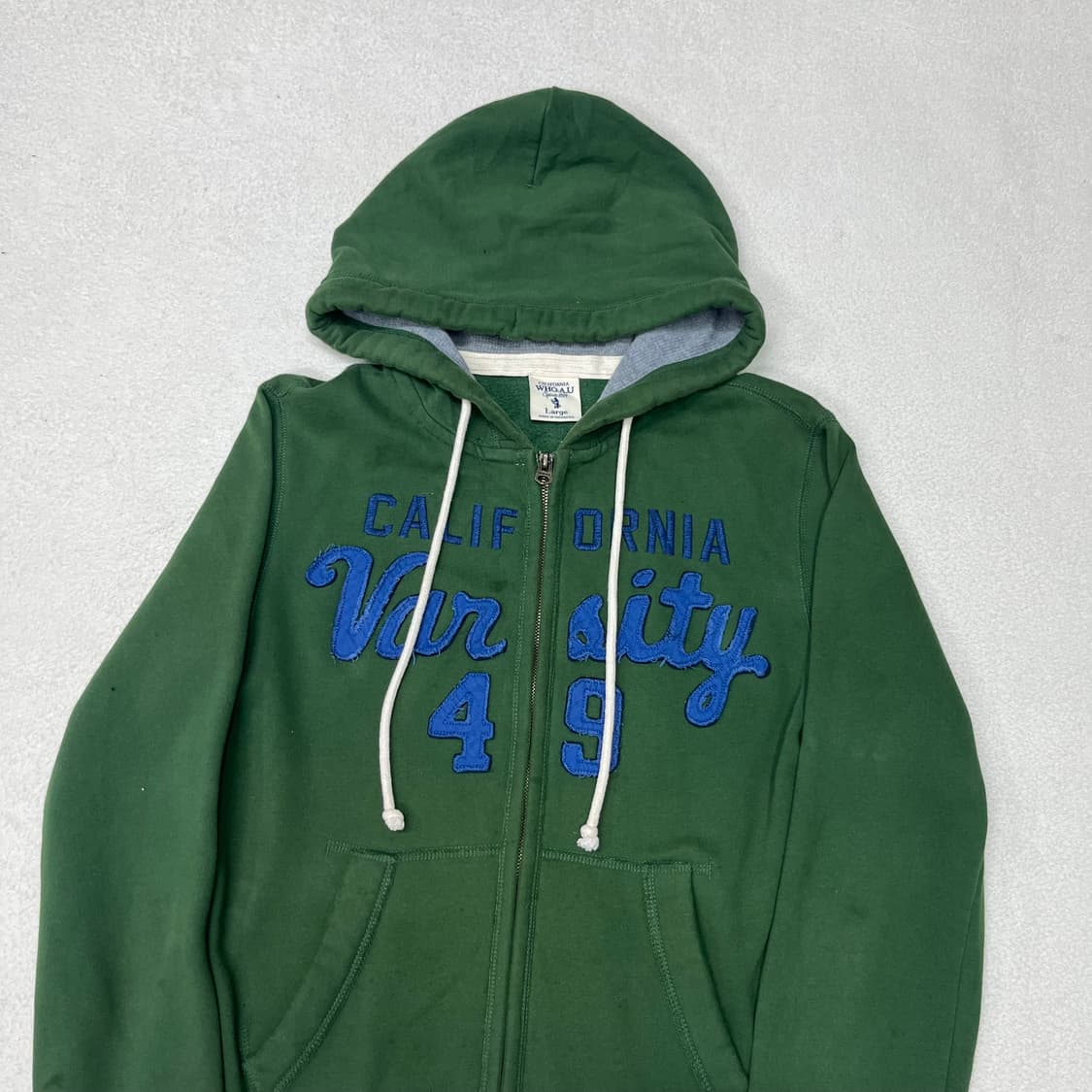 Who.A.U green hood zip-up 상품이미지5