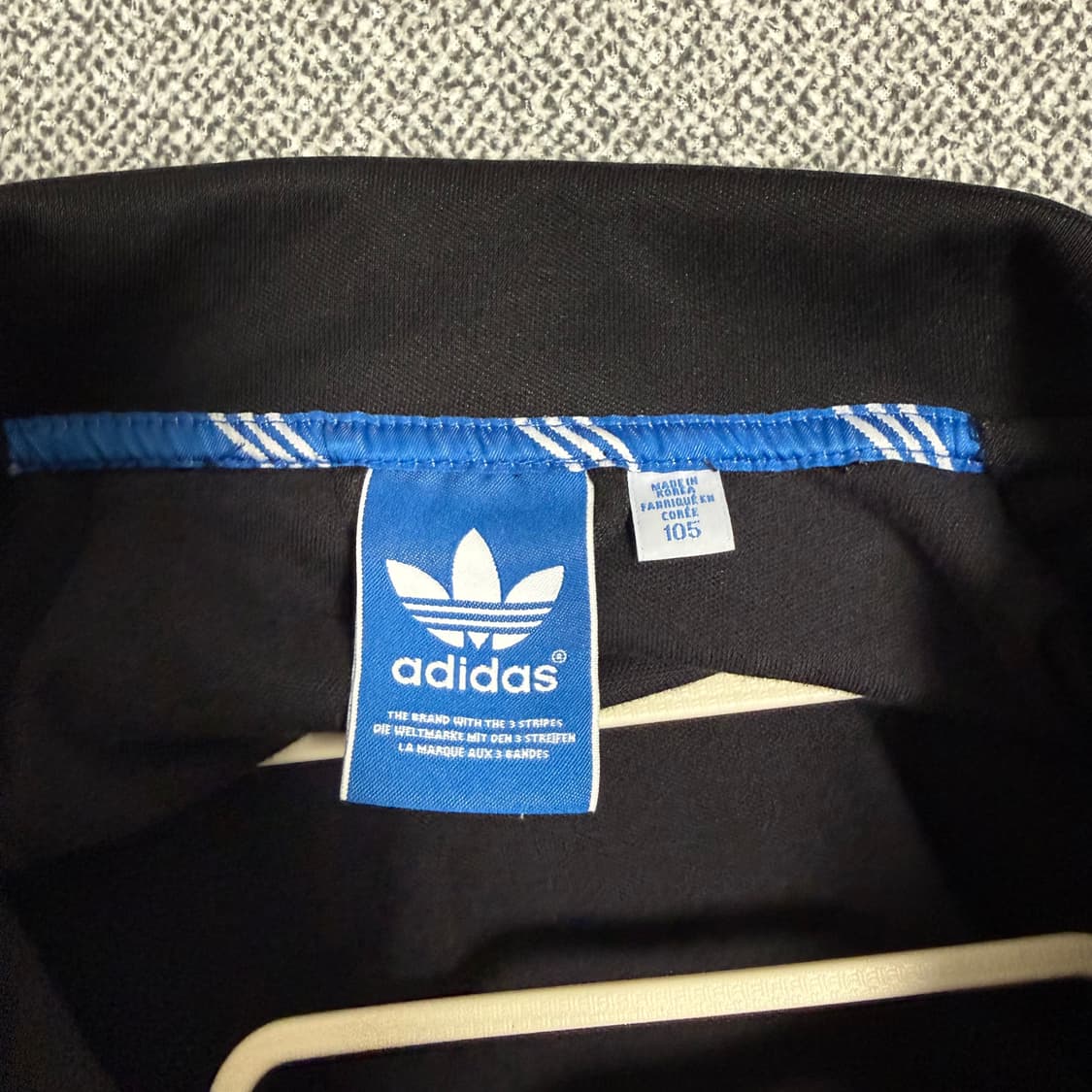 아디다스 유로파 져지 블랙 105 트랙탑 상품이미지3