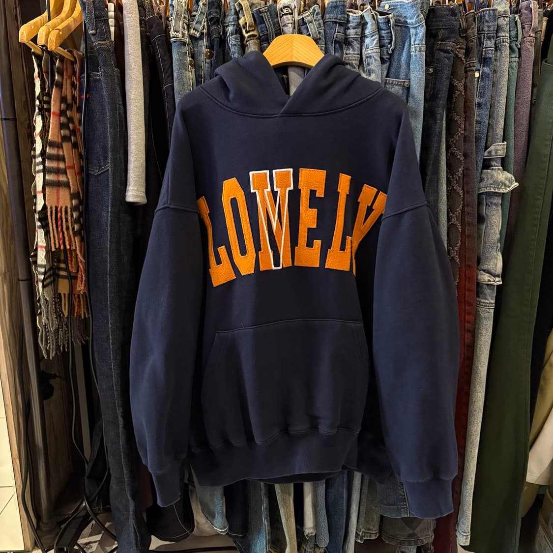 NOHANT 네이비 후드 상품이미지2