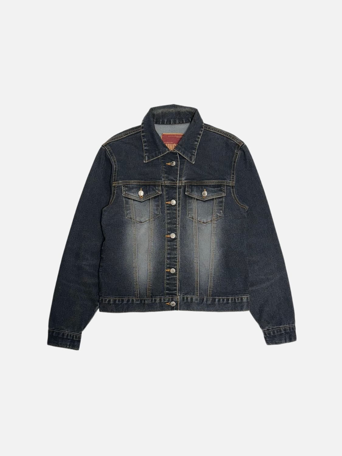 DUNGKA 빈티지 워싱 데님 자켓 트러커 청자켓 상품이미지1