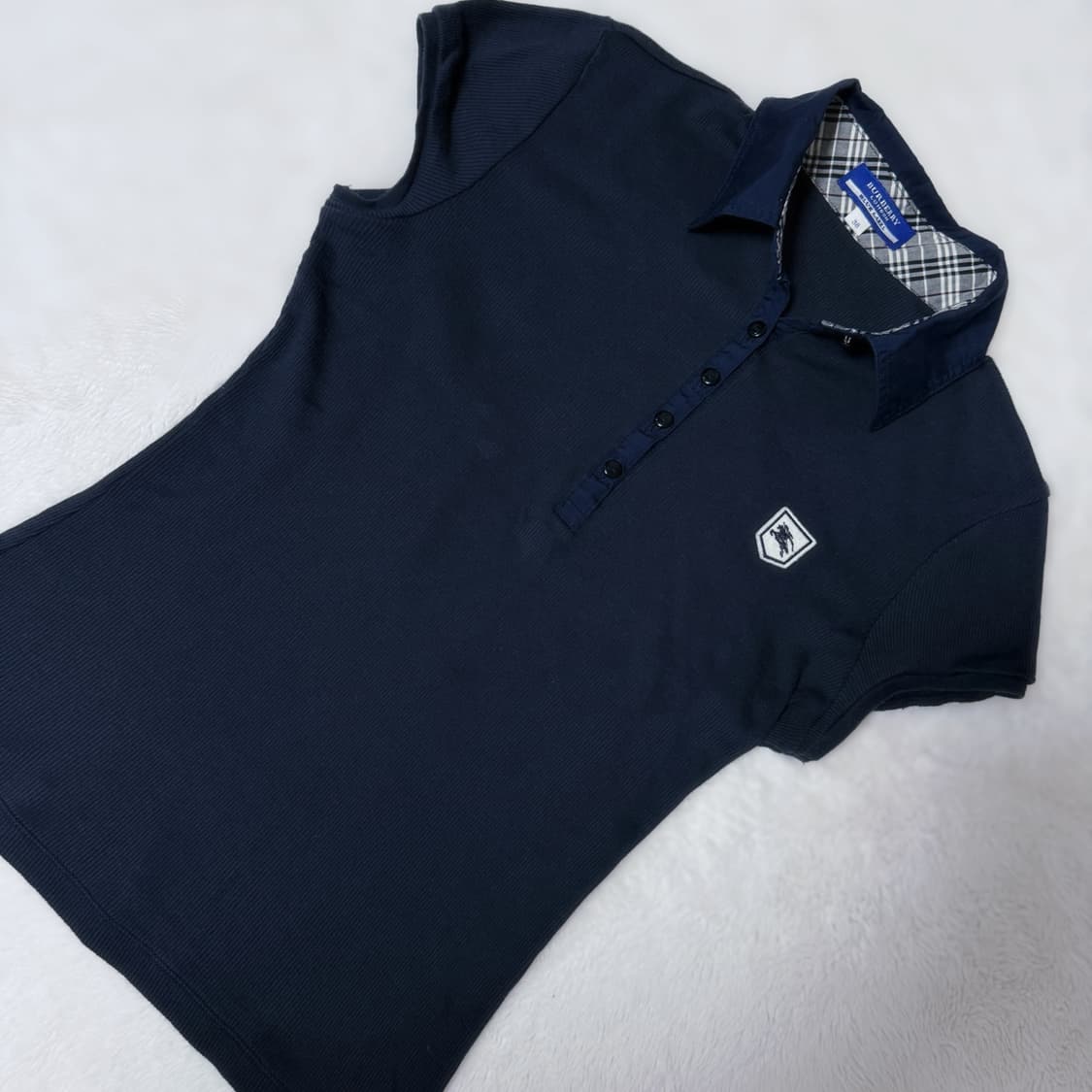 Burberry 블루라벨 오네갸루 히메갸루 딱붙 티셔츠 ≽^•⩊•^≼ 상품이미지2