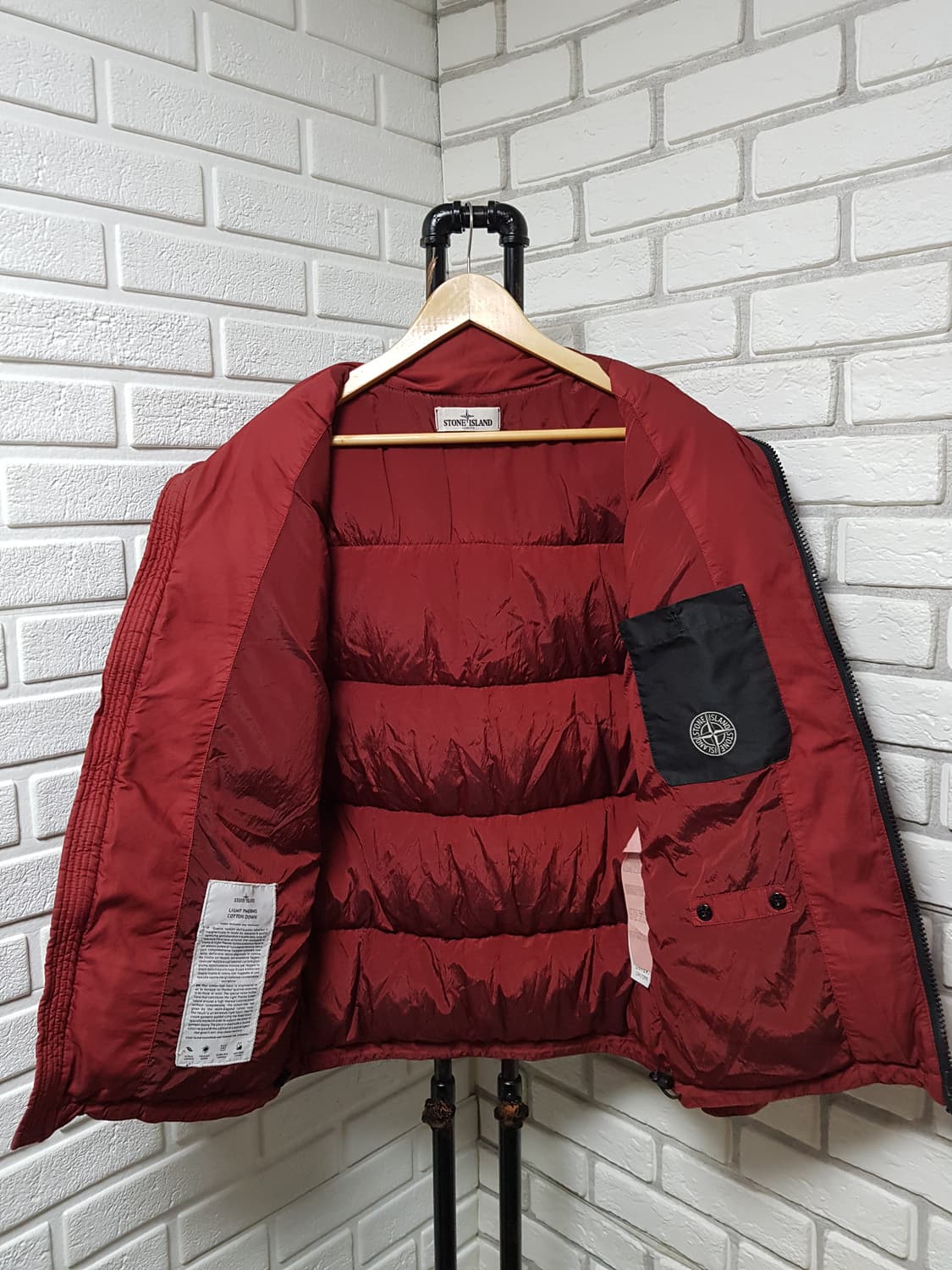 [남95~100/정품] 스톤아일랜드 라이트써모코튼 다운 상품이미지9