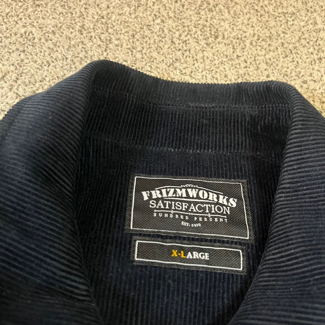 프리즘웍스 코듀로이 블루종 자켓 상품이미지3