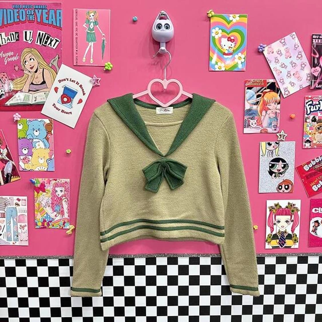 니트 세라복 셋업 상품이미지2