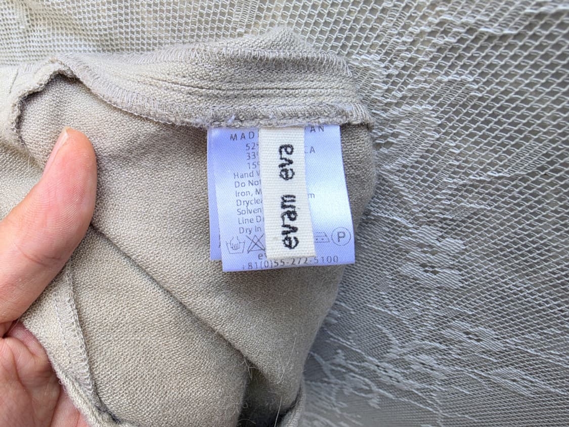 evam eva (made in japan) 에밤 에바 리넨 팬츠 상품이미지8