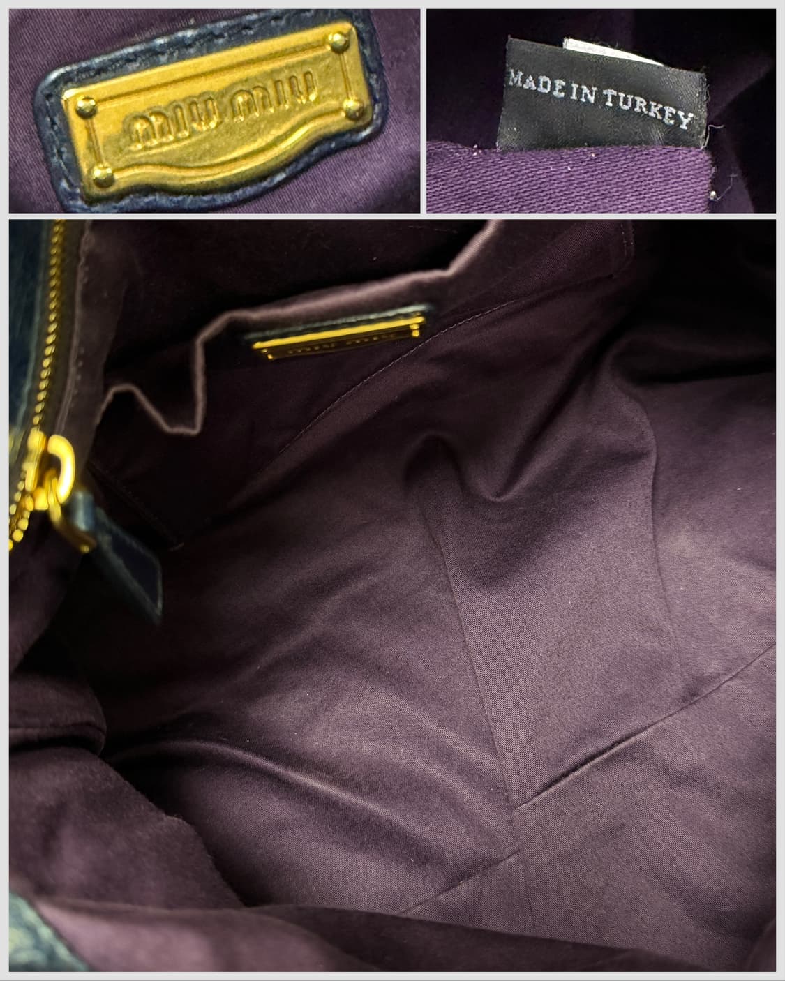 미우미우 비텔로 샤이니 리본 백 상품이미지8