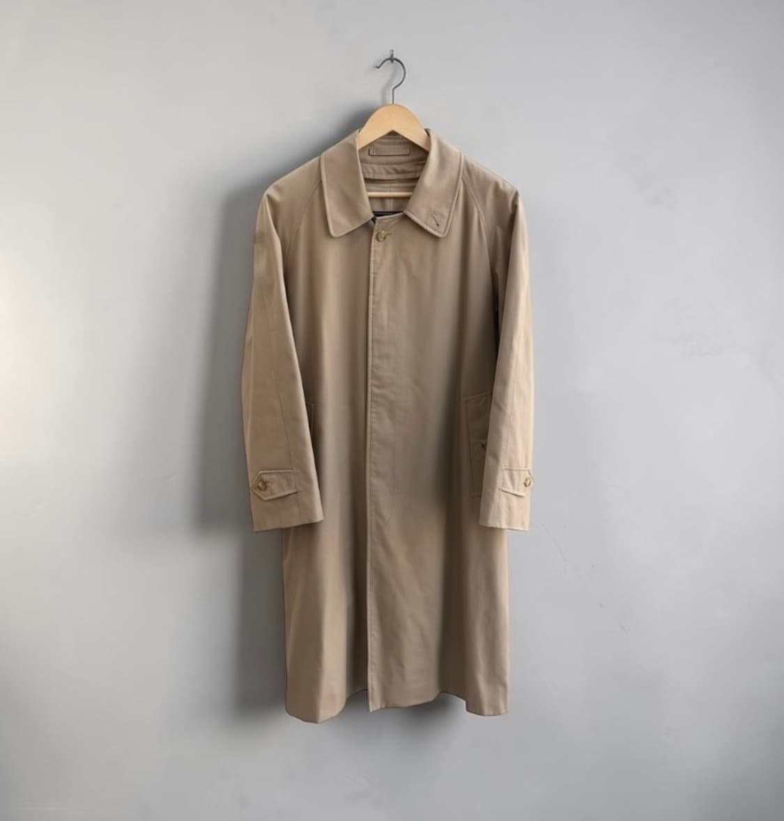 S/ 버버리 울라이닝 개버딘 브라이튼 맥코트 상품이미지1