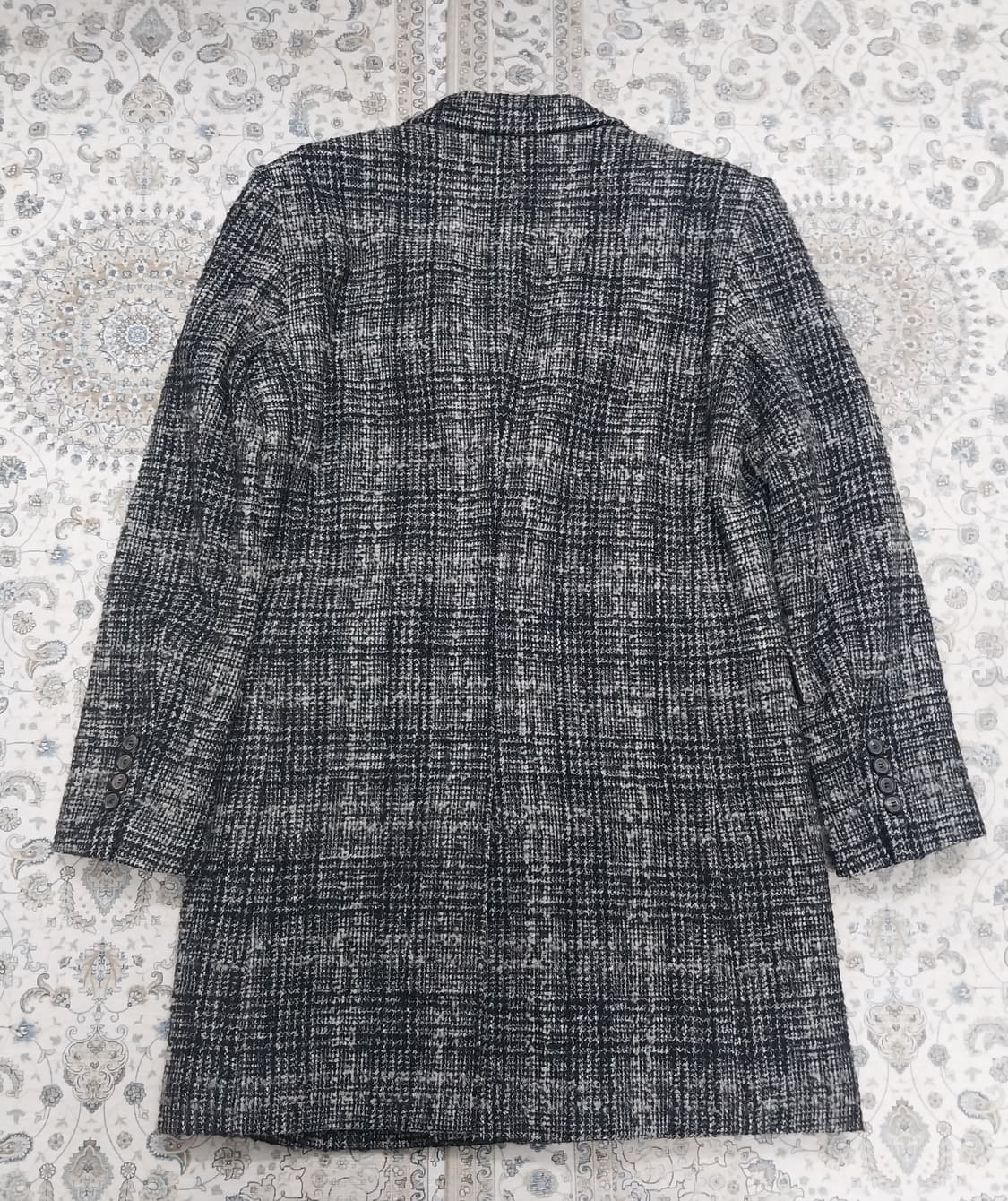 zio songzio 모헤어 양가죽 배색 알파카코트 110 상품이미지3