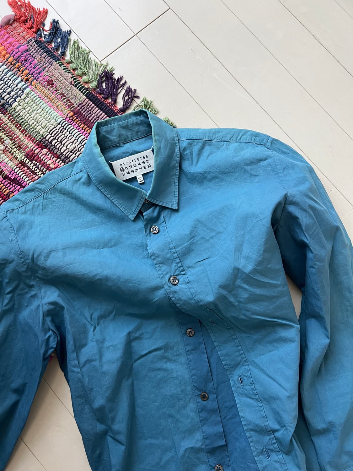 Maison Margiela 마르지엘라 블루 셔츠 상품이미지1