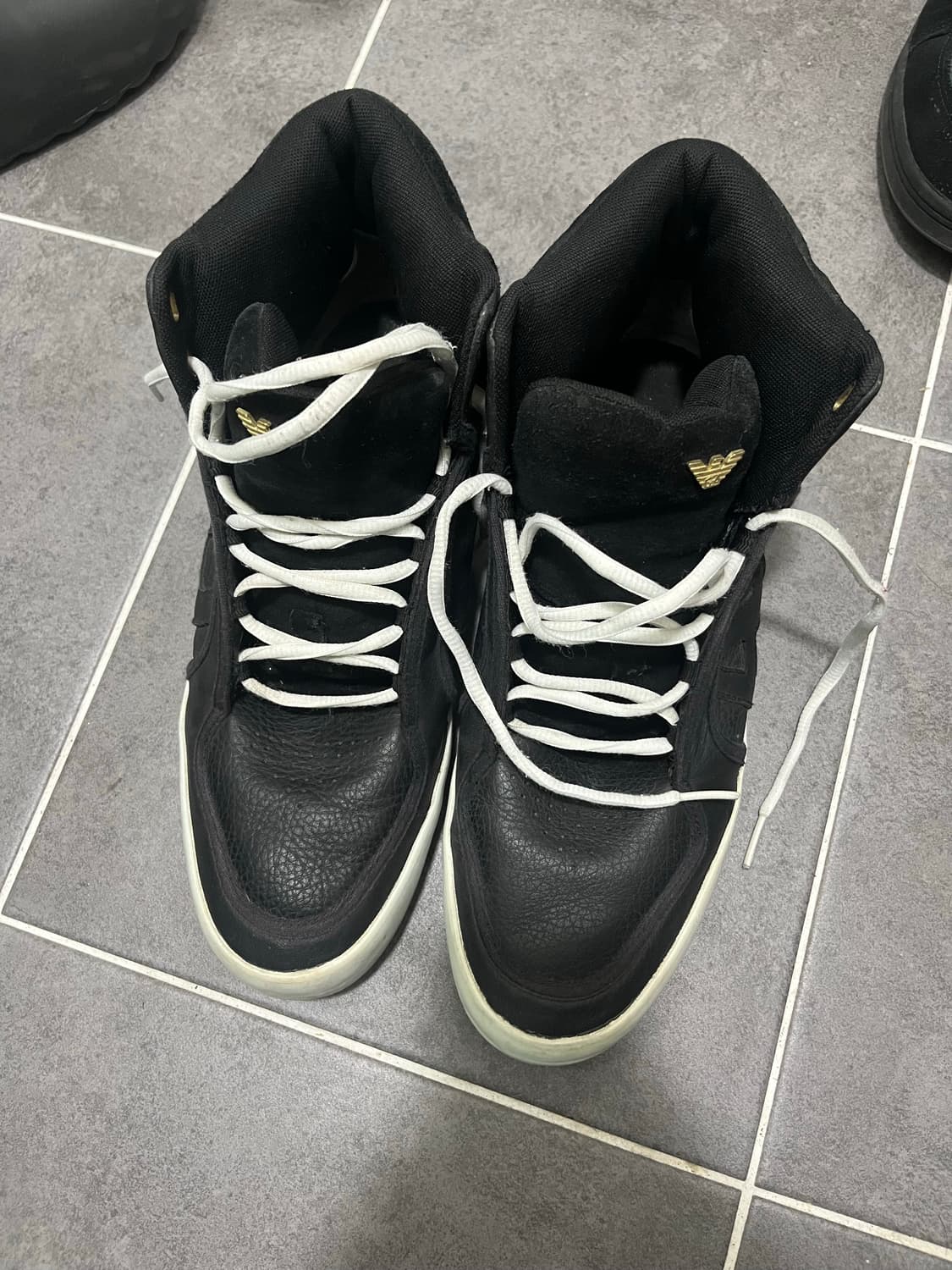 아르마니 하이탑 스니커즈 상품이미지1