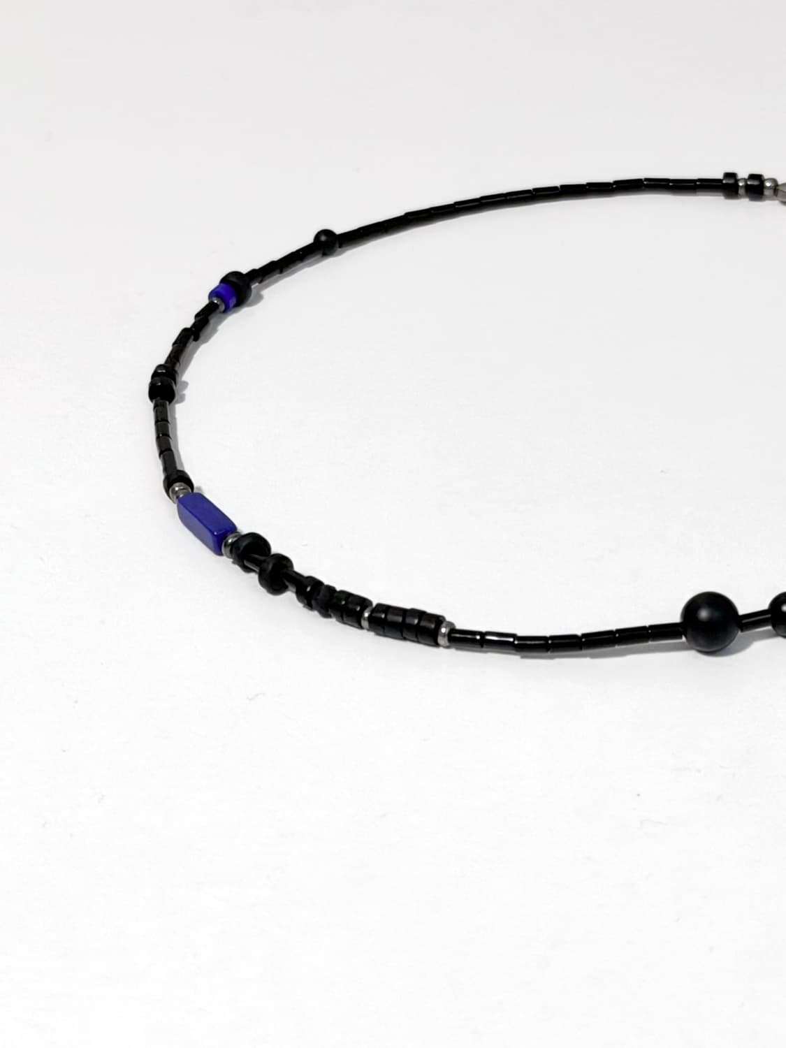 [rrrocnoc] ropnyx 블랙 오닉스 원석 목걸이 상품이미지3