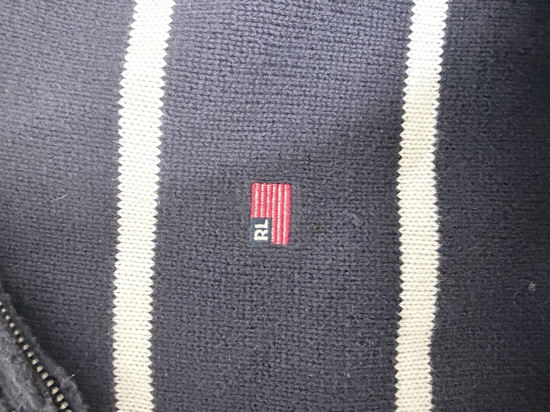 폴로 진스 네이비 니트 집업 상품이미지3