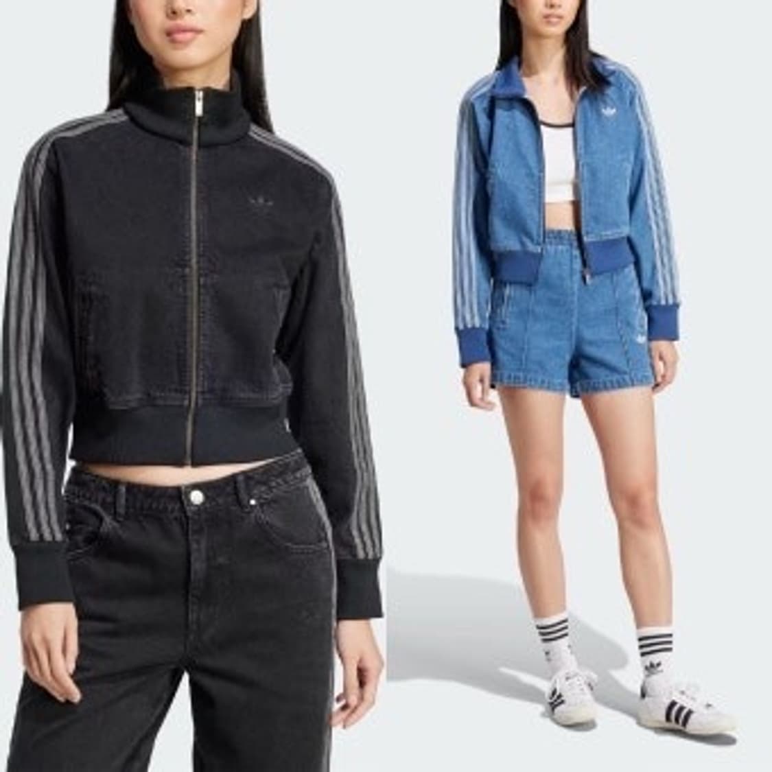 아디다스 데님 여성 트랙탑 상품이미지2