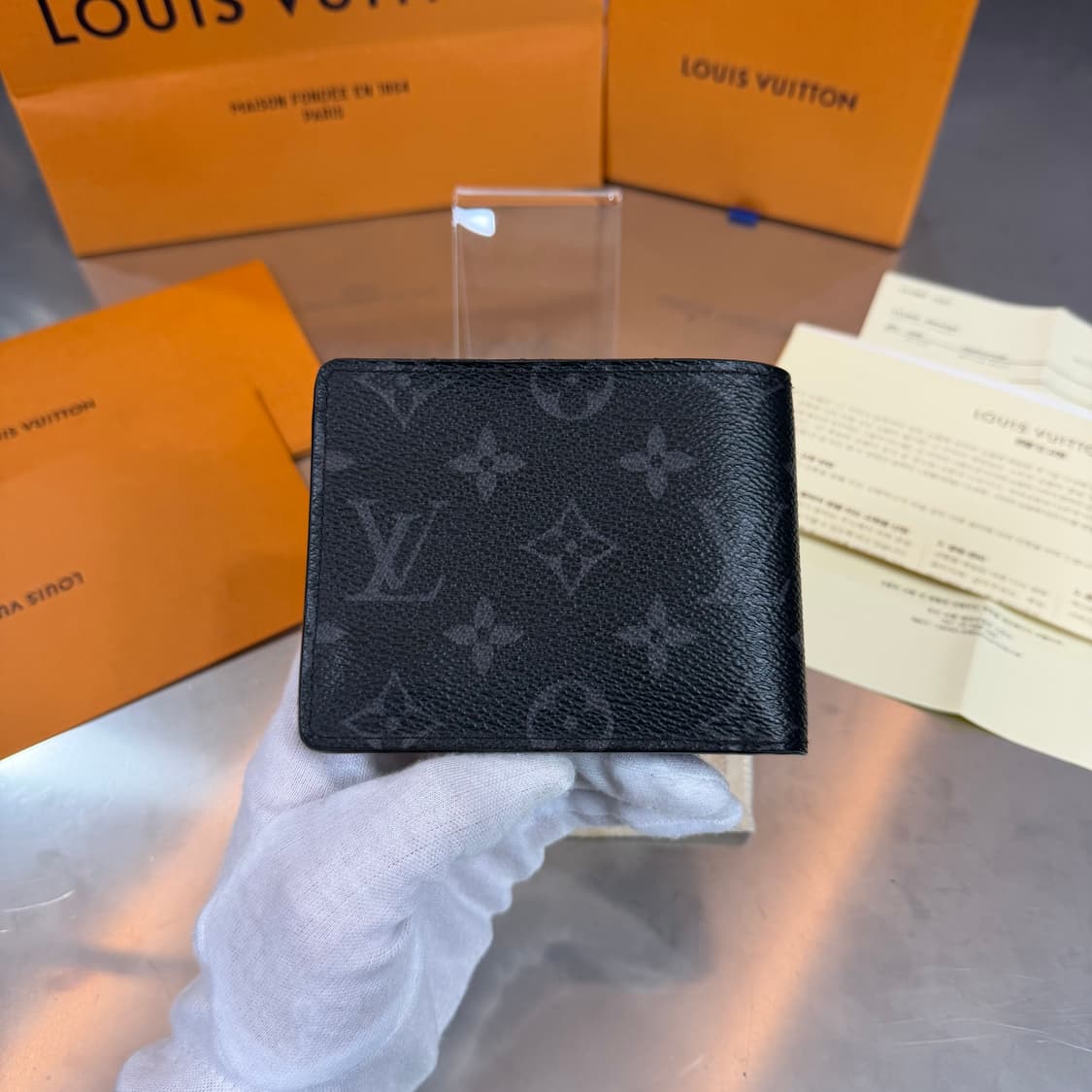 [리오브] 루이비통 이클립스 모노그램 멀티플 반지갑 상품이미지3