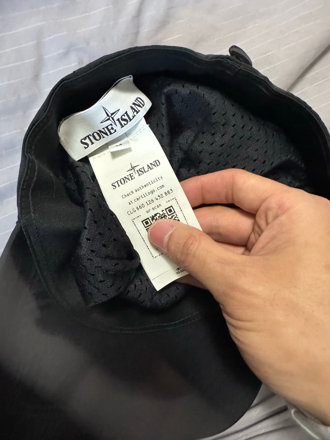 스톤아일랜드 나일론 볼캡 상품이미지3