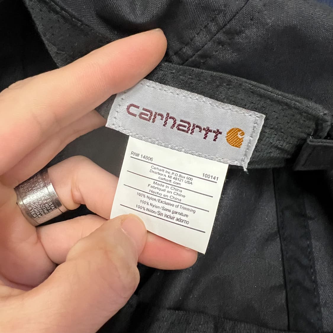 칼하트 브리스코 나일론 볼캡 모자 상품이미지4