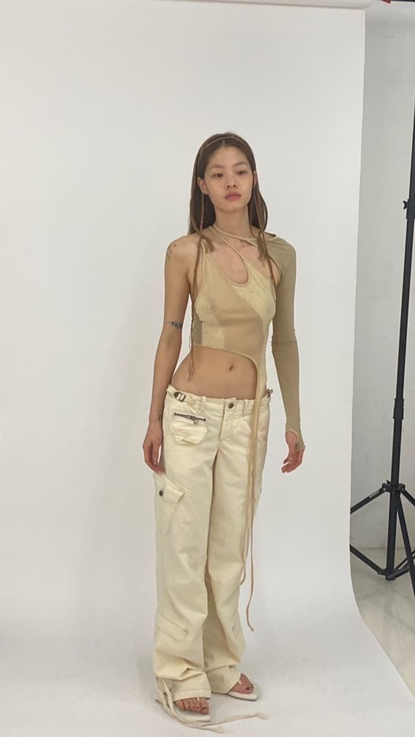 혜인서 슬리브리스 탑 0사이즈 상품이미지2