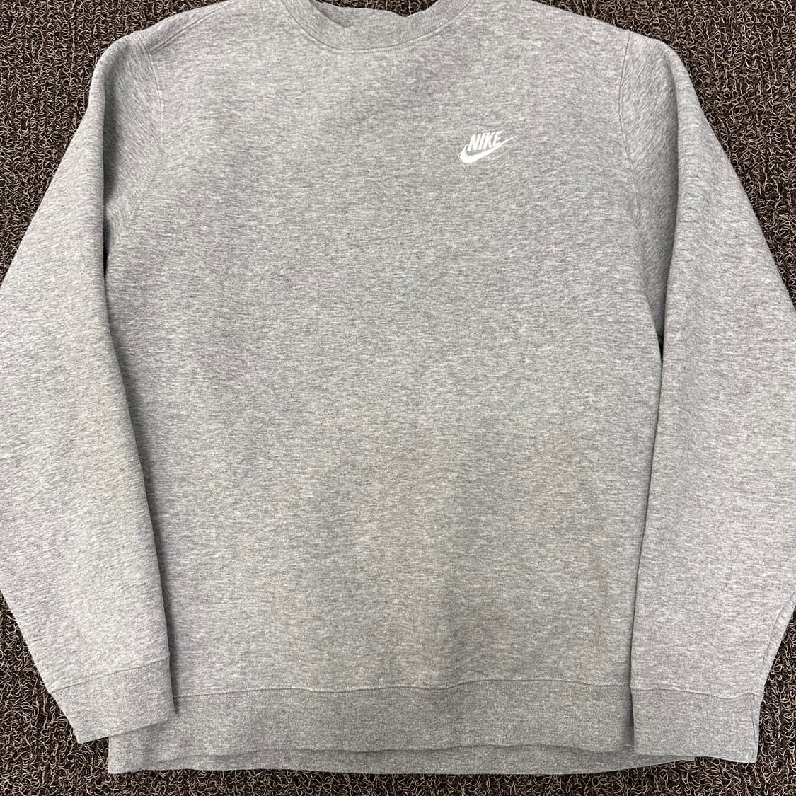 NIKE 나이키 기모 맨투맨 그레이 L 상품이미지3