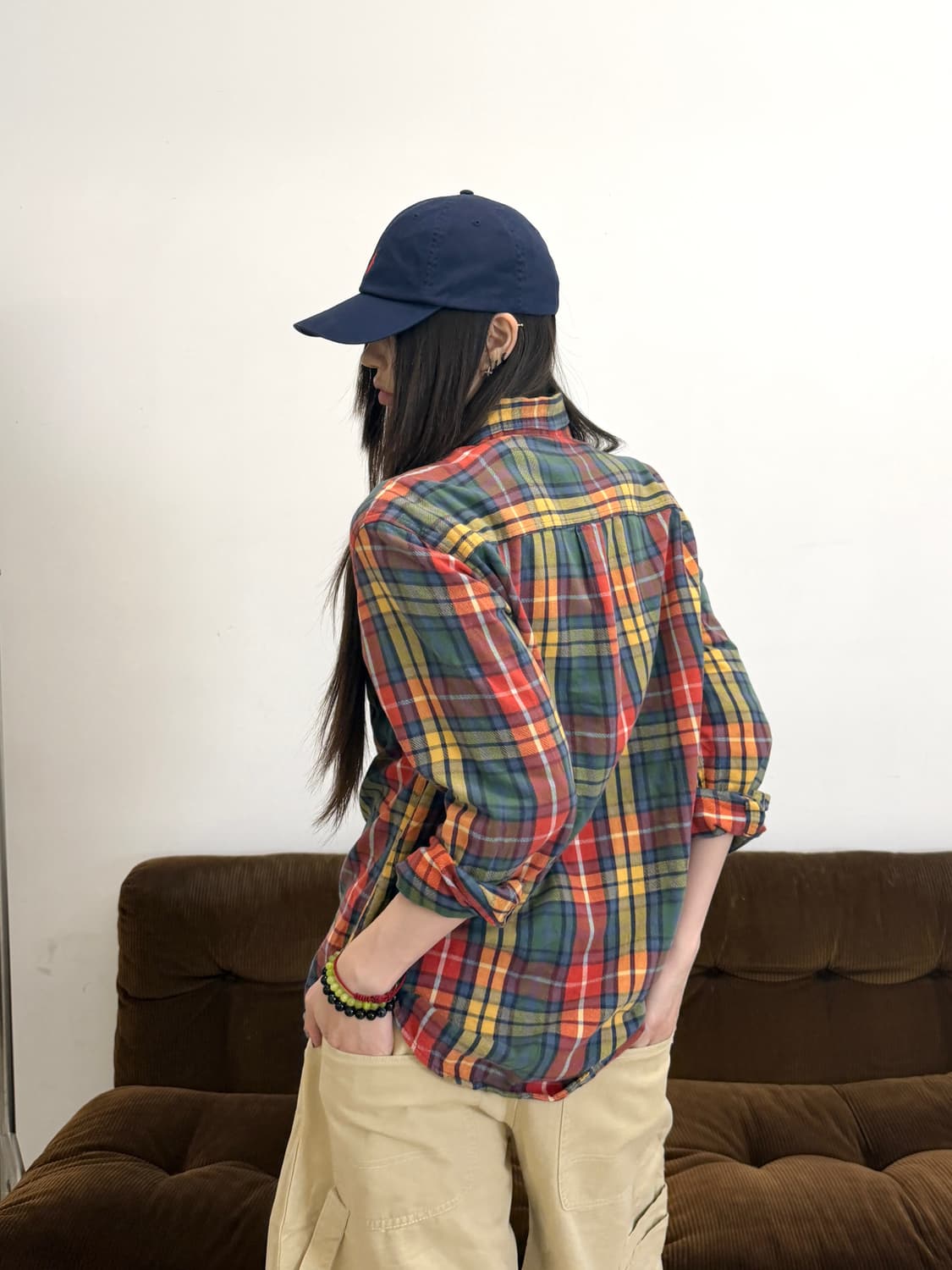 L.L.Bean 빈티지 코튼 워크 셔츠 상품이미지2