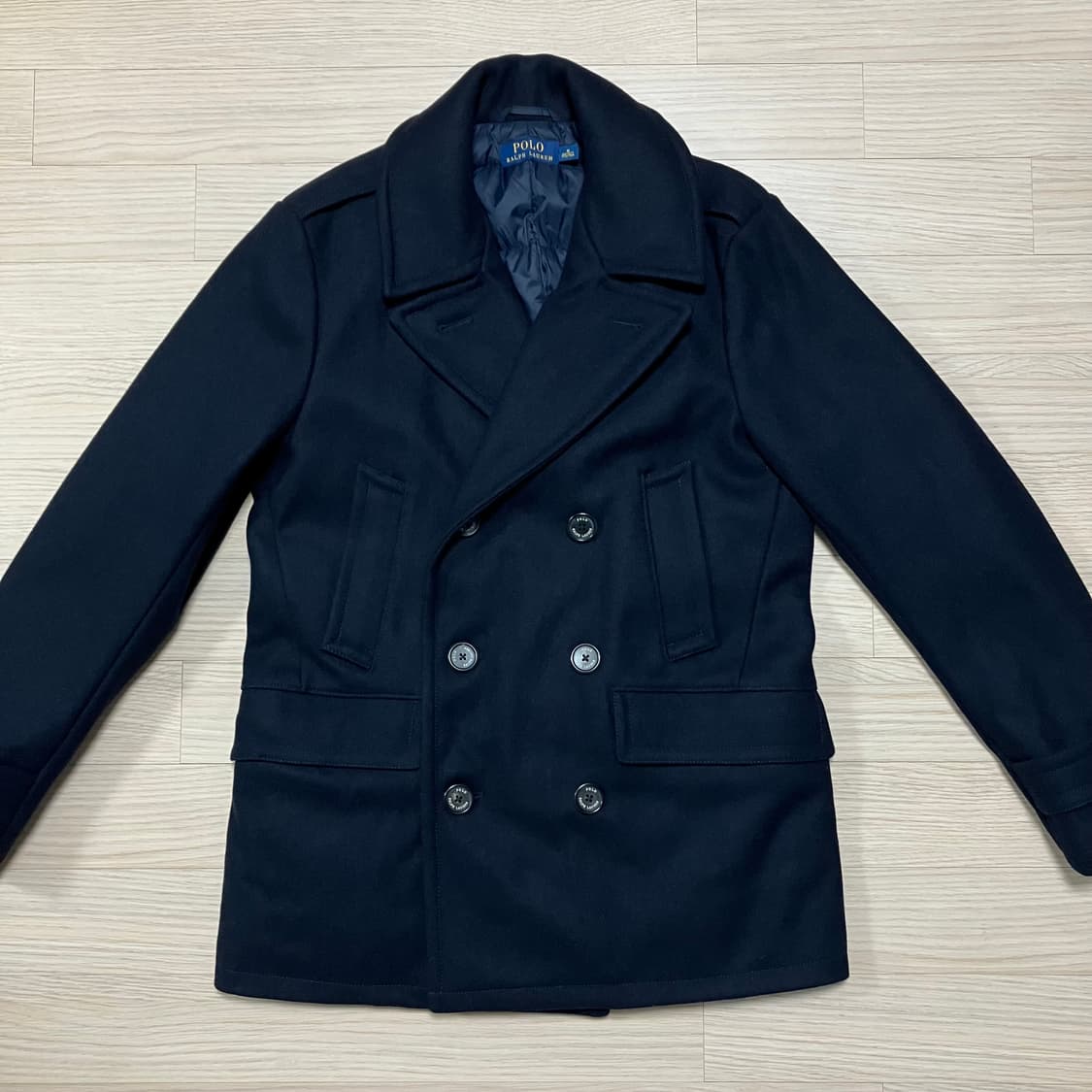 폴로 랄프로렌 덕다운 울 피코트 다크네이비 상품이미지6